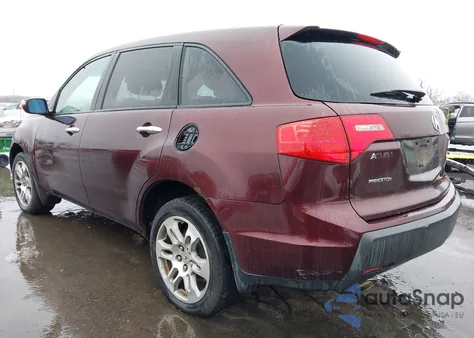 2009 Acura Mdx из США, поврежденный, VIN 2HNYD28269H513135